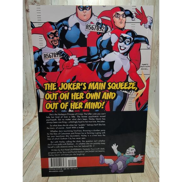 Harley Quinn Preludes and Knock-Knock Jokes HC Hardcover DC Comics - Picture 2 of 2